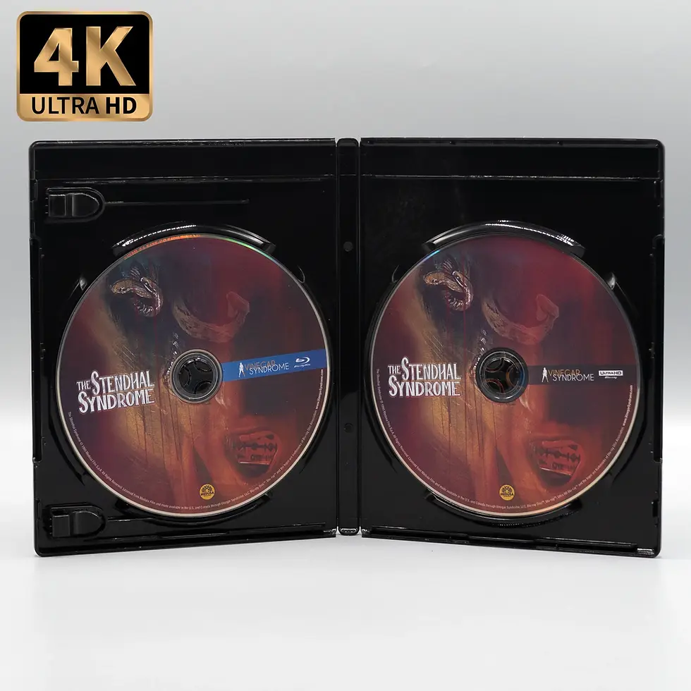 Thumbnail: Open case of The Stendhal Syndrome [4K Ultra HD + Blu-ray] | peakbooks.shop
