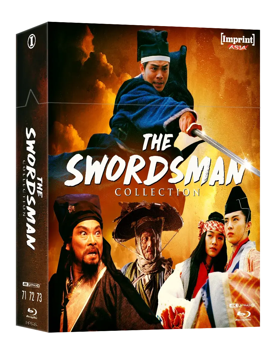 Front cover of The Swordsman Collection (1990 - 1993) LE Hardbox [4K Ultra HD + Blu-ray] | peakbooks.shop