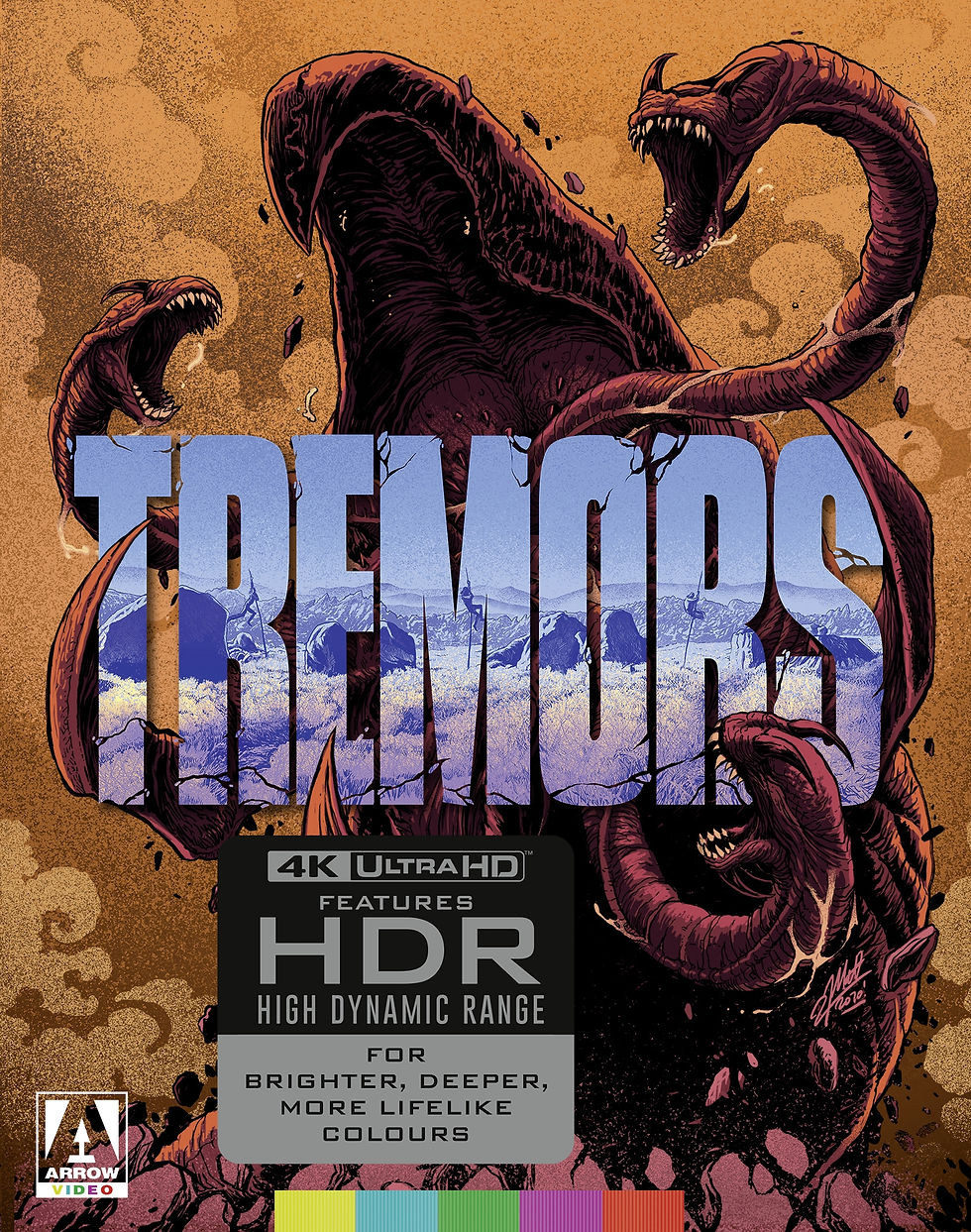 Front cover of Tremors [Standard Edition] [4K Ultra HD] w/o slip | peakbooks.shop