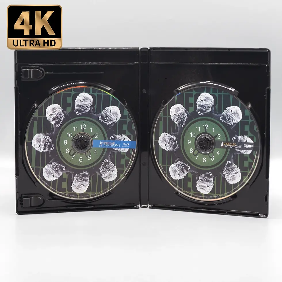 Thumbnail: Open case of Timecrimes [4K Ultra HD + Blu-ray] | peakbooks.shop