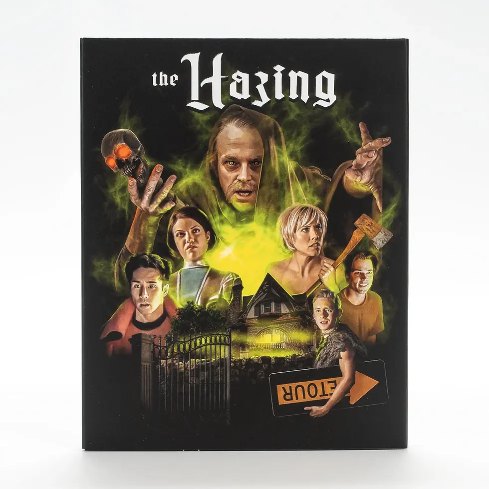 Front cover of The Hazing [Blu-ray] — OOP slip | peakbooks.shop