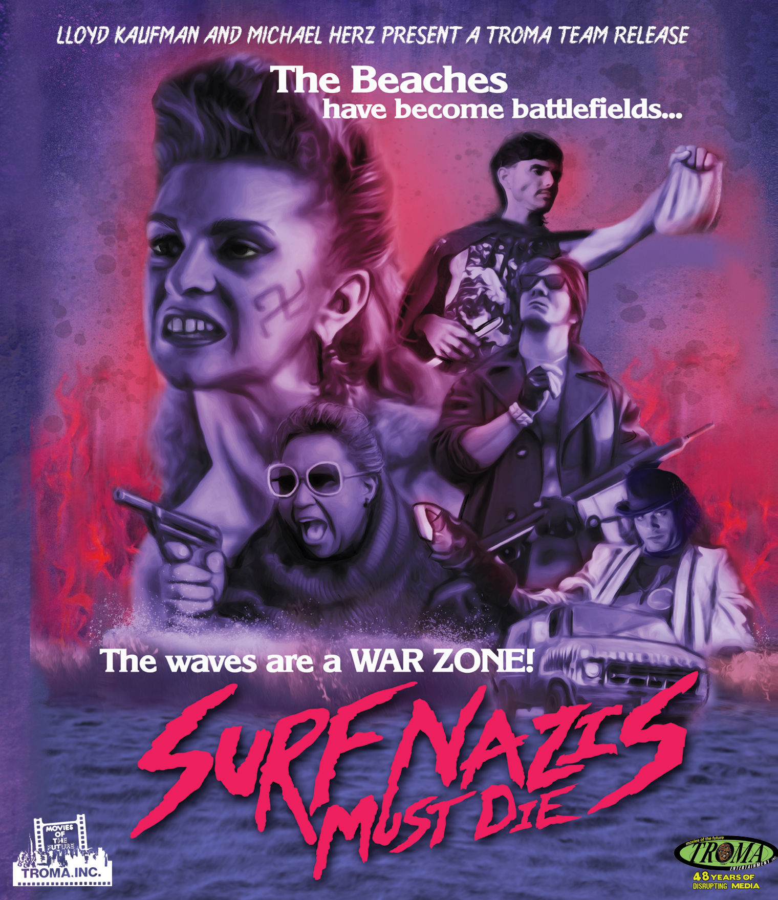 Front cover of Surf Nazis Must Die! [Blu-ray] | peakbooks.shop