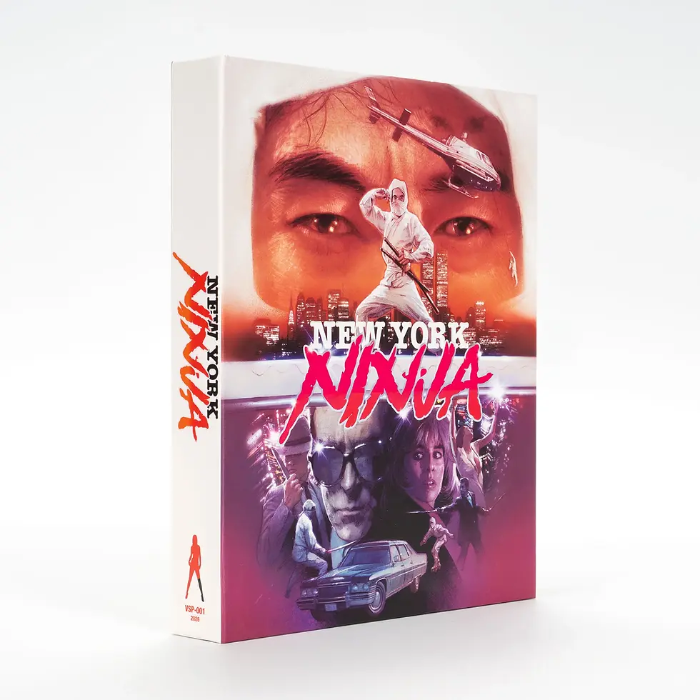 Thumbnail: 3D art of New York Ninja Variant Deluxe Box [Blu-ray] | peakbooks.shop
