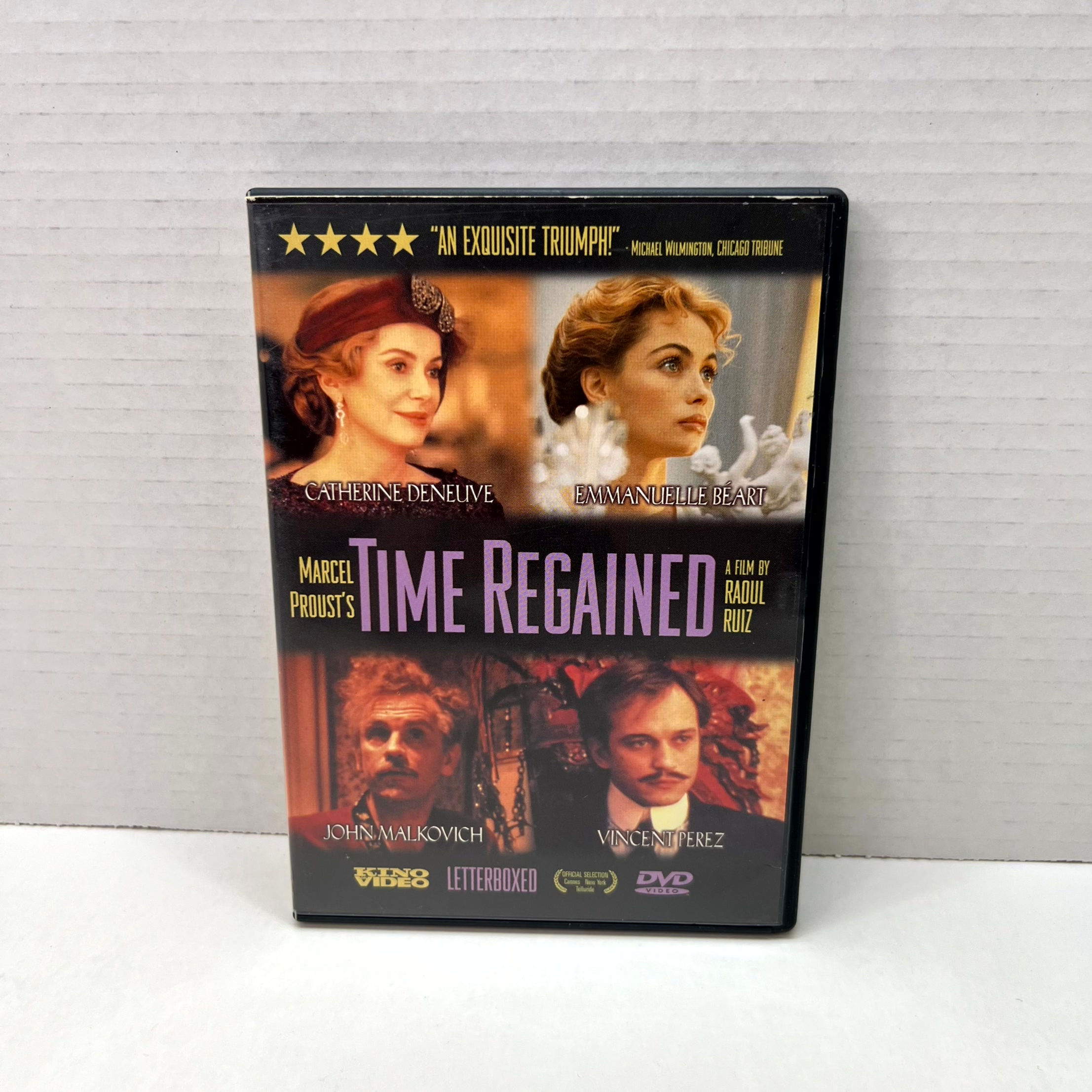 Front cover of Time Regained (French) [DVD] | peakbooks.shop