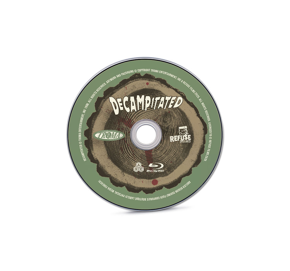 Thumbnail: Disc art of Decampitated [Blu-ray] w/slip | peakbooks.shop