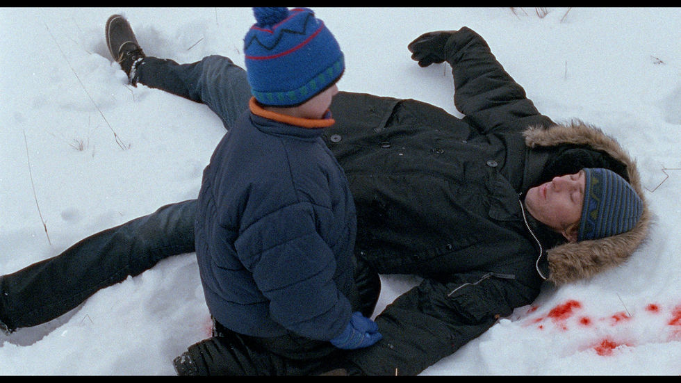Thumbnail: Still 2 from Films of Larry Fessenden: Volume 2 – Wendigo & The Last Winter [4K + Blu-ray] | peakbooks.co