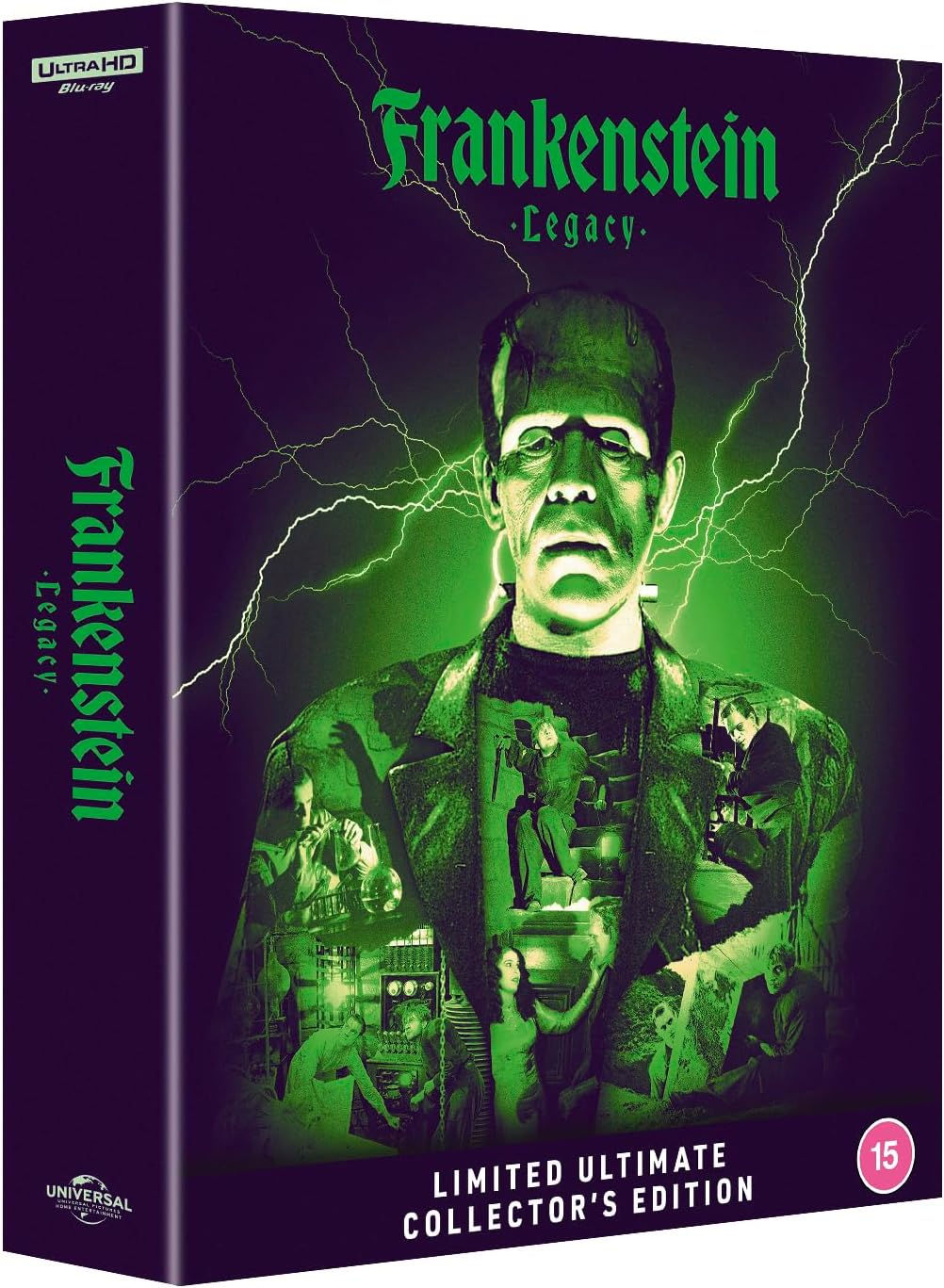 Front cover of Frankenstein Legacy Limited Ultimate Collector’s Edition [4K Ultra HD] | peakbooks.shop