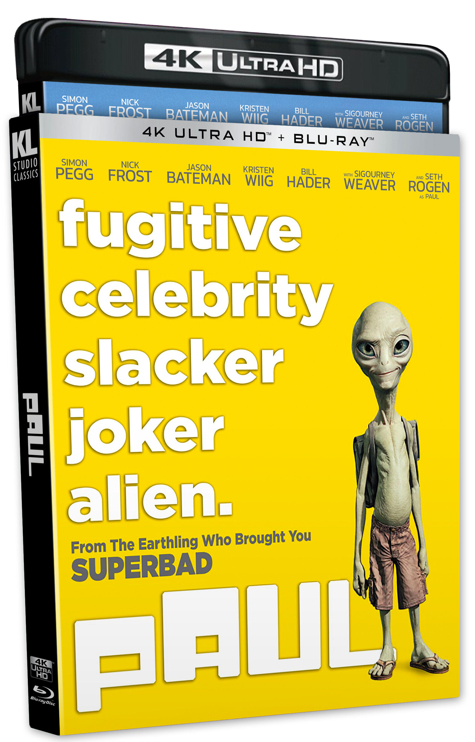 Front slipcover of Paul [4K Ultra HD + Blu-ray] | peakbooks.shop