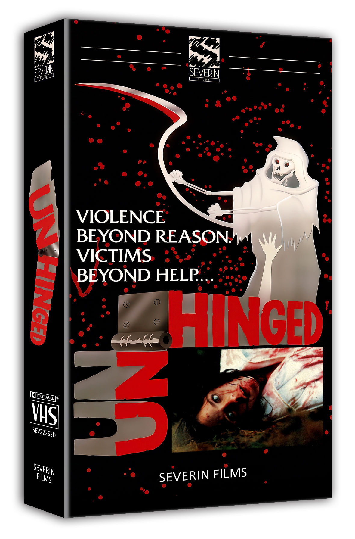 Front cover of Unhinged (Video Store Day Exclusive) [VHS] | peakbooks.shop