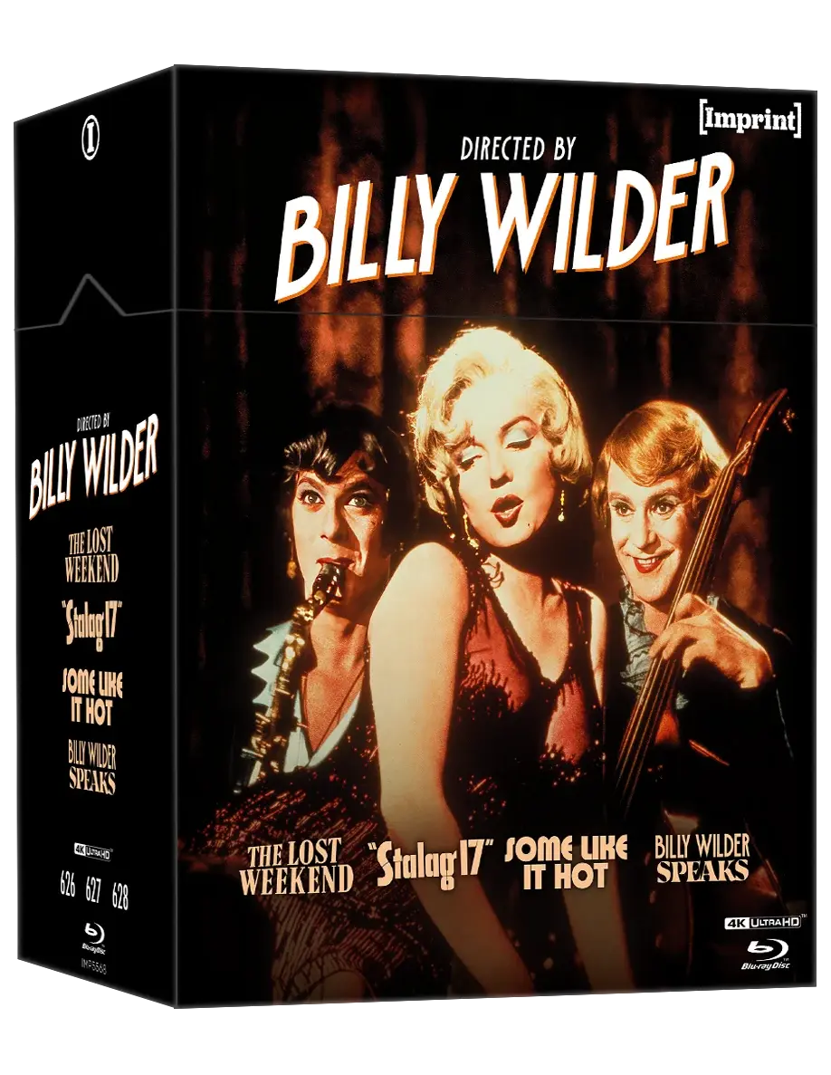 Front cover of Directed By... Billy Wilder (1945 - 1959) LE Hardbox [4K Ultra HD + Blu-ray] | peakbooks.shop
