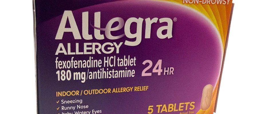 Allegra Allergy 24 Hour Fexofenadine HCl 180 mg Antihistamine Tablets