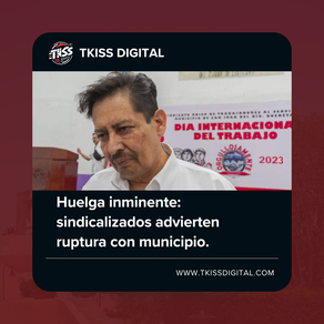 Huelga inminente: sindicalizados advierten ruptura con municipio.