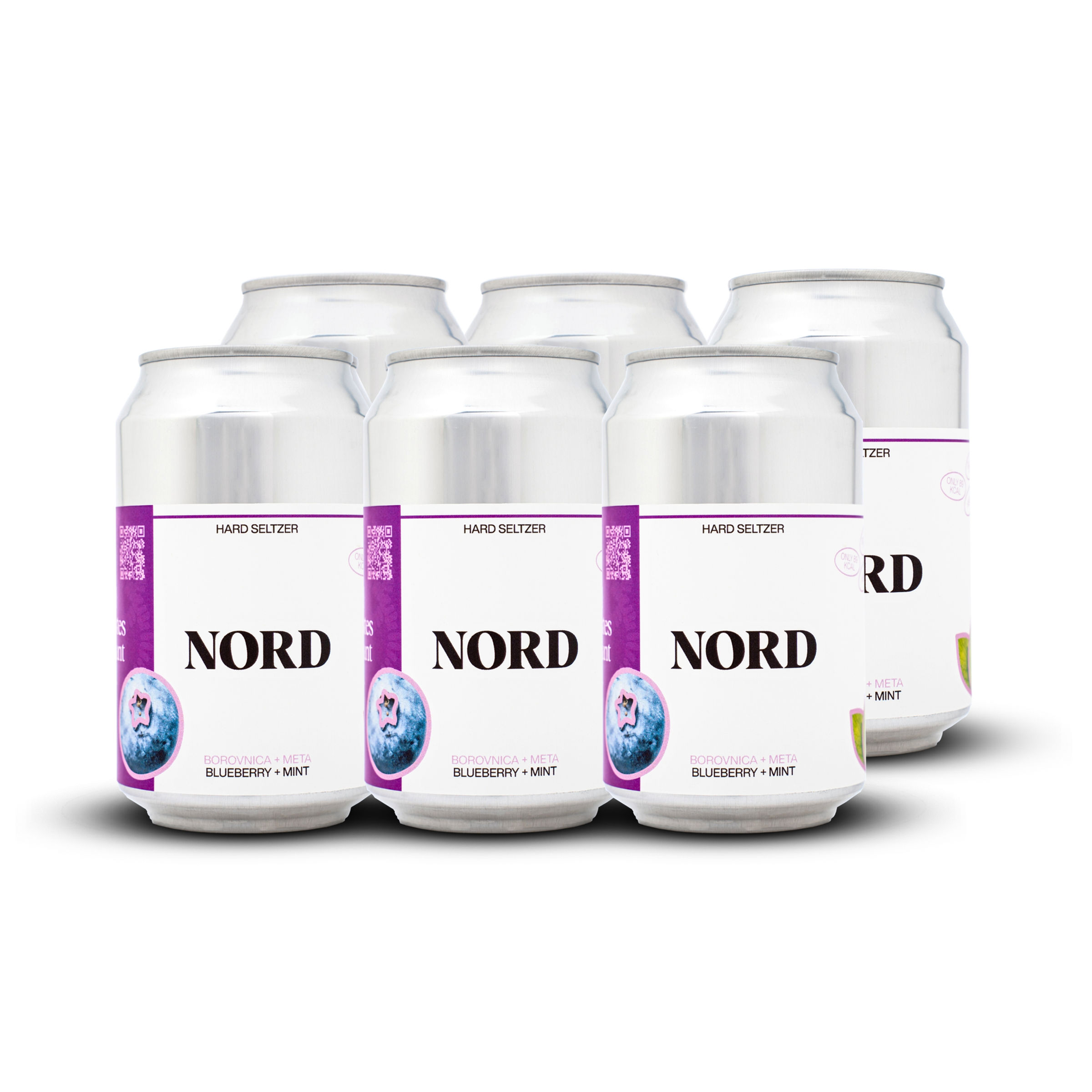 NORD Боровинка + Мента 6 Pack х 330мл | Хард Селцер 4%