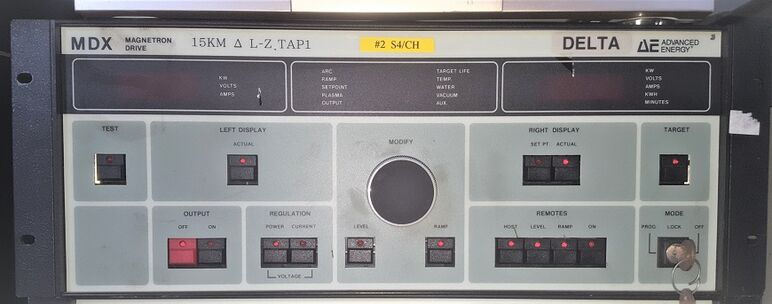 MDX 15K DC Magnetron Sputtering Power Supply 15km L-Z TAP1