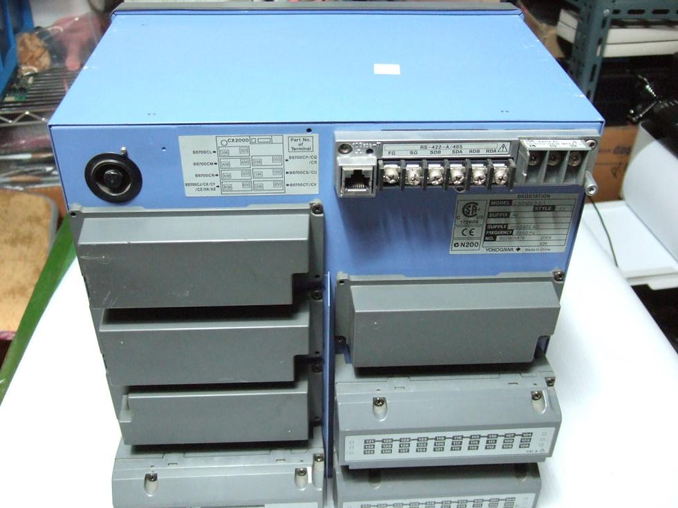 Thumbnail: YOKOGAWA CX2020-3-2-1 PAPERLESS RECORDER