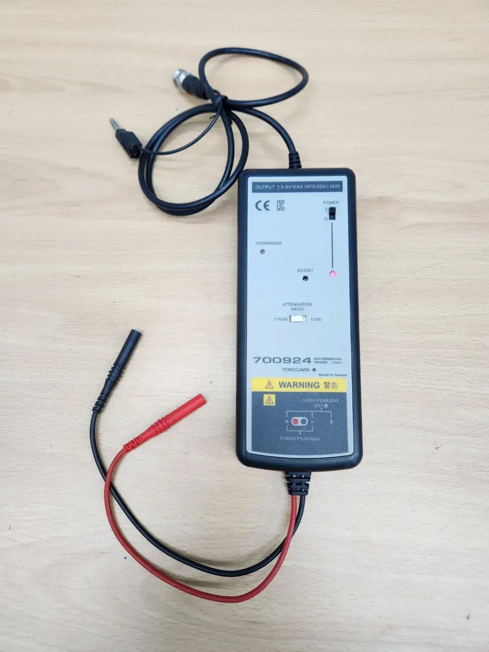 Yokogawa 700924 Differential Probe