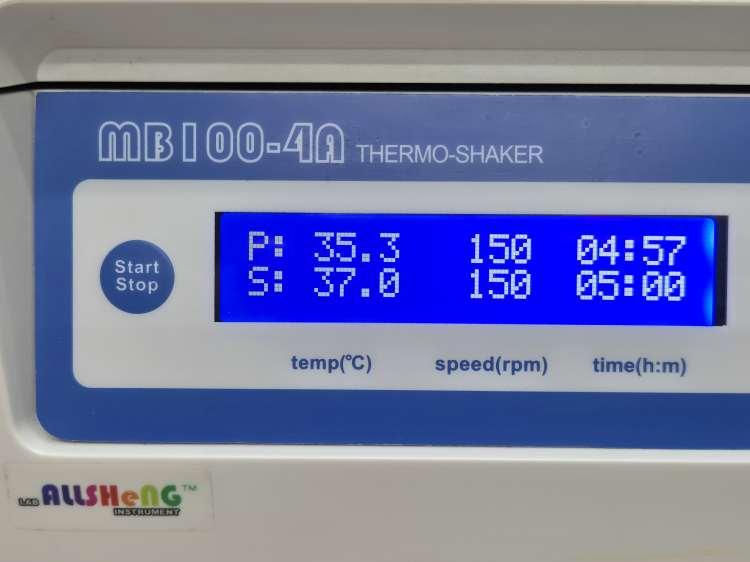 Thumbnail: ALLSHENG MB100-4A Thermo Shaker