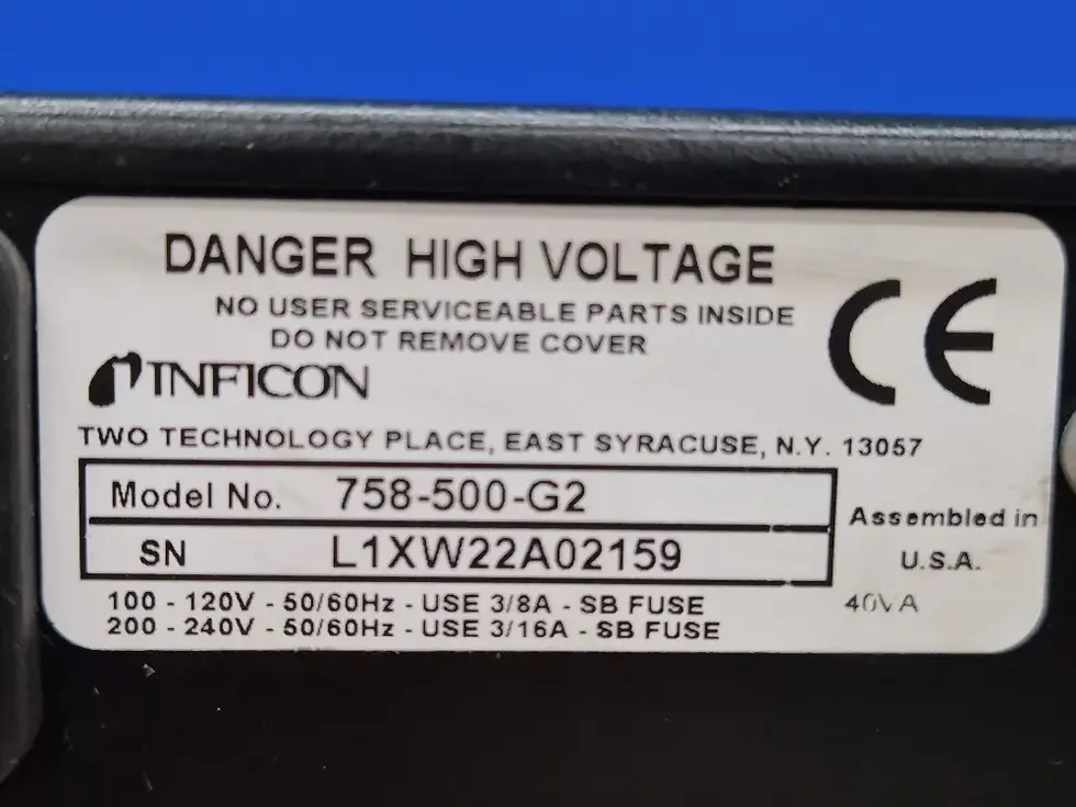Thumbnail: INFICON XTM/2 Deposition Monitor 758-500-G2