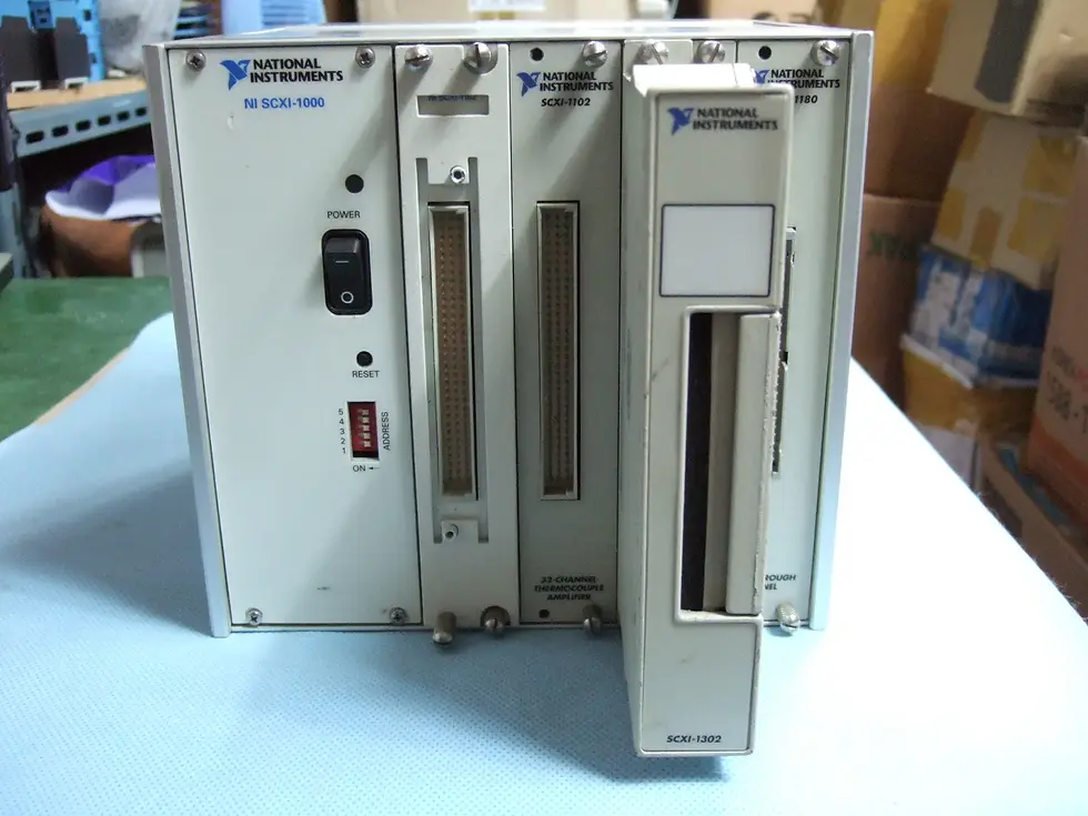 Thumbnail: National Instruments NI SCXI-1000 4-Slot Chassis