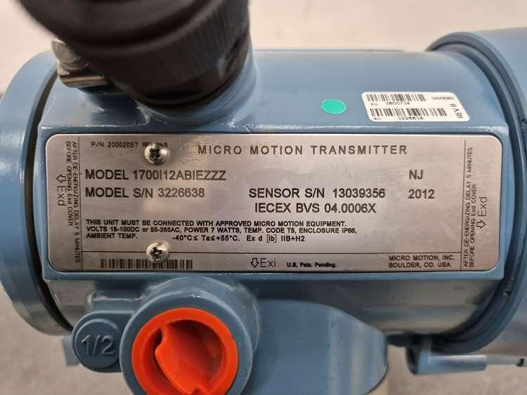 Thumbnail: Micro Motion F025S Transmitter