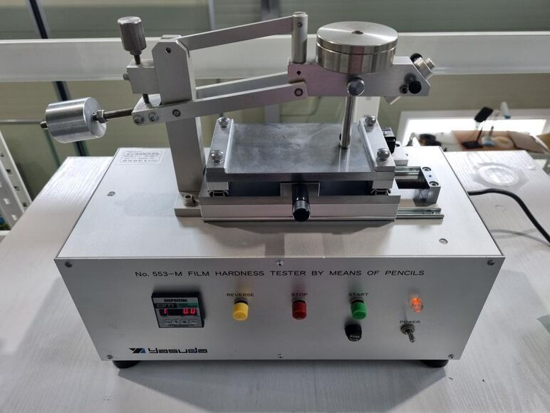 Yasuda Seiki 553-M Film Hardness Tester by Means of Pencils