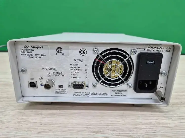 Thumbnail: Newport 505B Laser Diode Driver