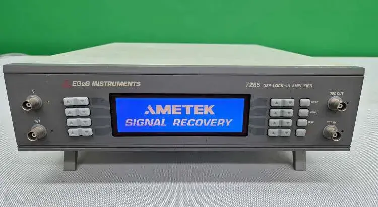 EG&G 7265 DSP LOCK-IN Amplifier Signal Recovery
