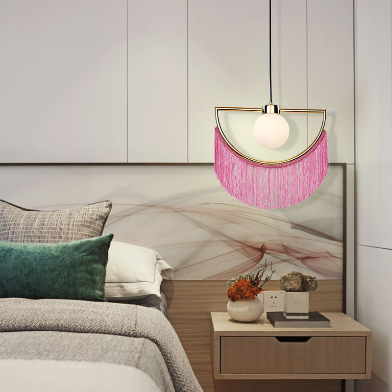 Simple modern bedroom chandelier