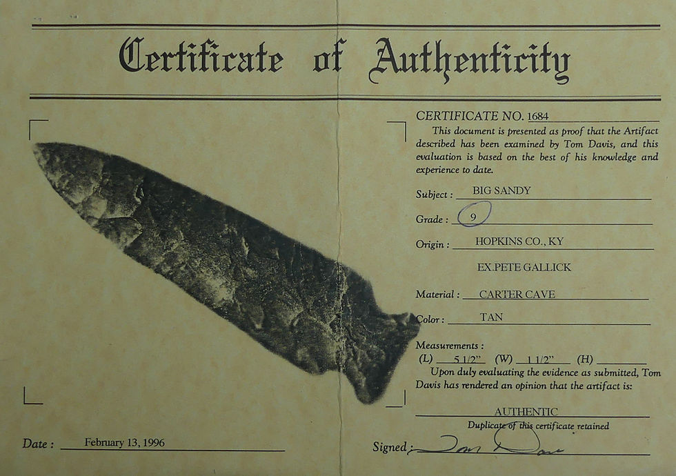 Thumbnail: Big Sandy Hopkins Co Kentucky w/ 3 COAs EB
