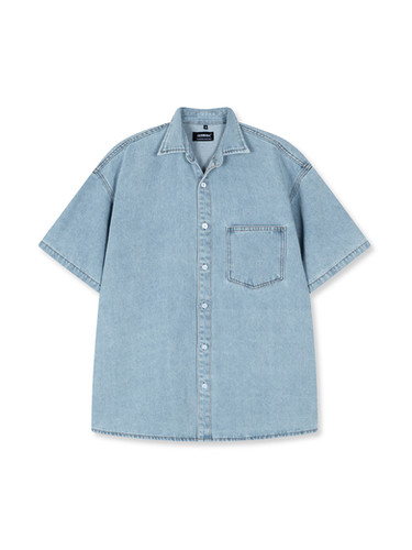 chai♡様　na.e WashingDenimShirt_Light Blue Washing Denim Shirt_Light Blue | Na.e