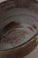 White orange bowl