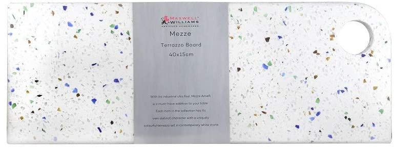 Thumbnail: Maxwell Williams Mezze Terrazzo Serving Board 40x15cm