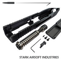 SAI G17Gen5 Steel Slide Set-Slide inside with Spring guide