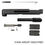 Thumbnail: G17 Gen5 Mos style steel slide set for Marui (TM) G17 Gen5 Mos