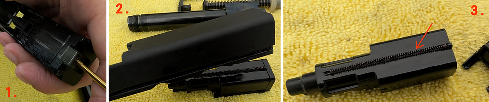 ASG B&T USW A1 Nozzle set Removal