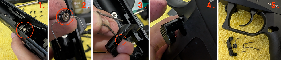 ASG B&T USW A1 Magazine Release Button Replacement