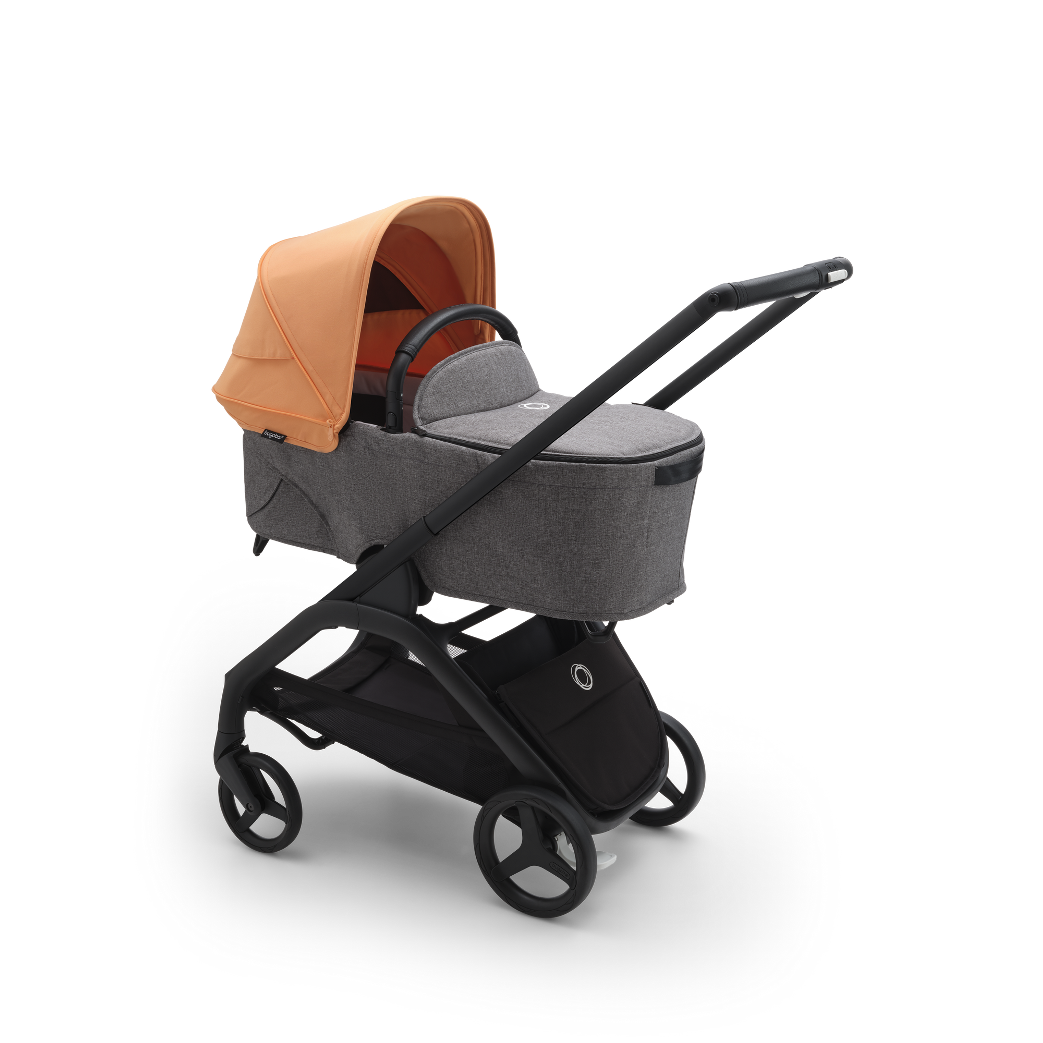 COCHE BUGABOO DRAGONFLY BLACK - GREY MELANGE