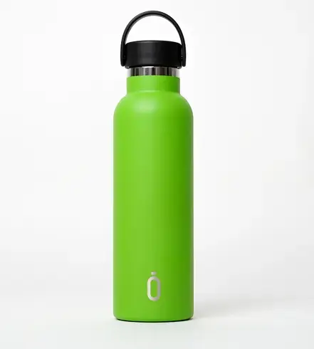 botella termica ceramica sport 600ml runbott verde