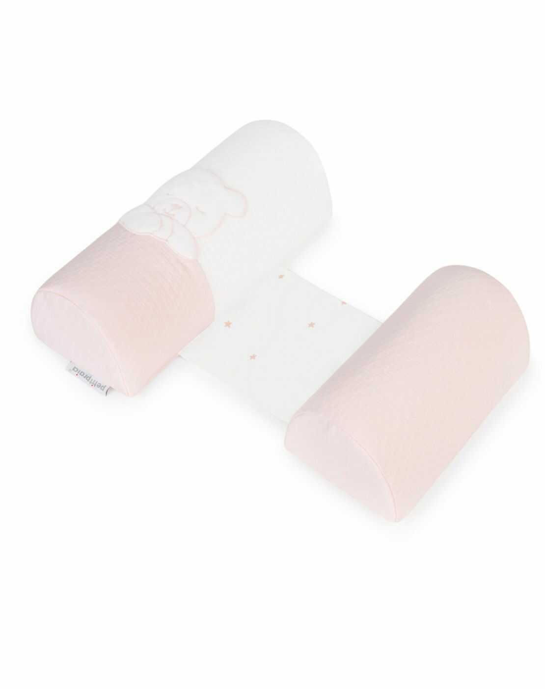 Cojin antivuelco Petitpraia teddy rosa