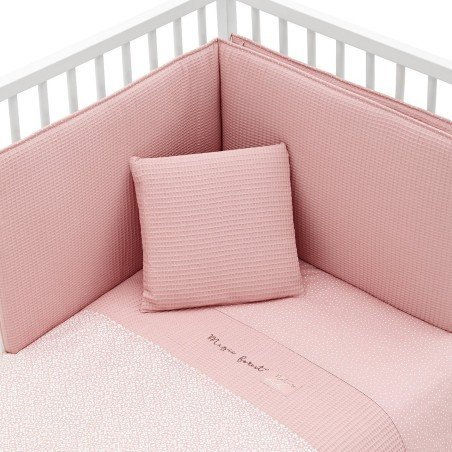 JGO 2 PCS.F.NORDICA CUNA 70 FOREST ROSA 110X170X3 CM