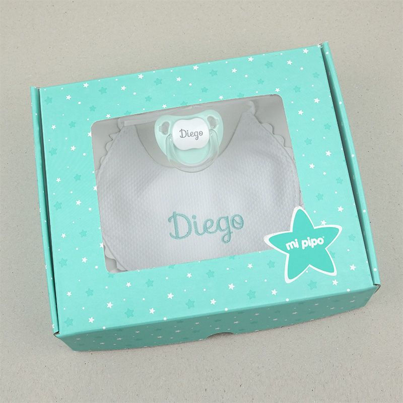 Miniatura: CAJITA PERSONALIZABLE BABERO MI PIPO