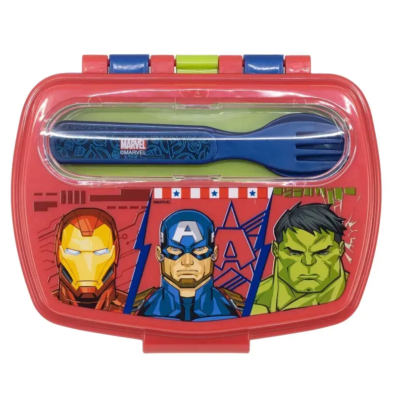 Miniatura: set vuelta al cole fiambrera avengers