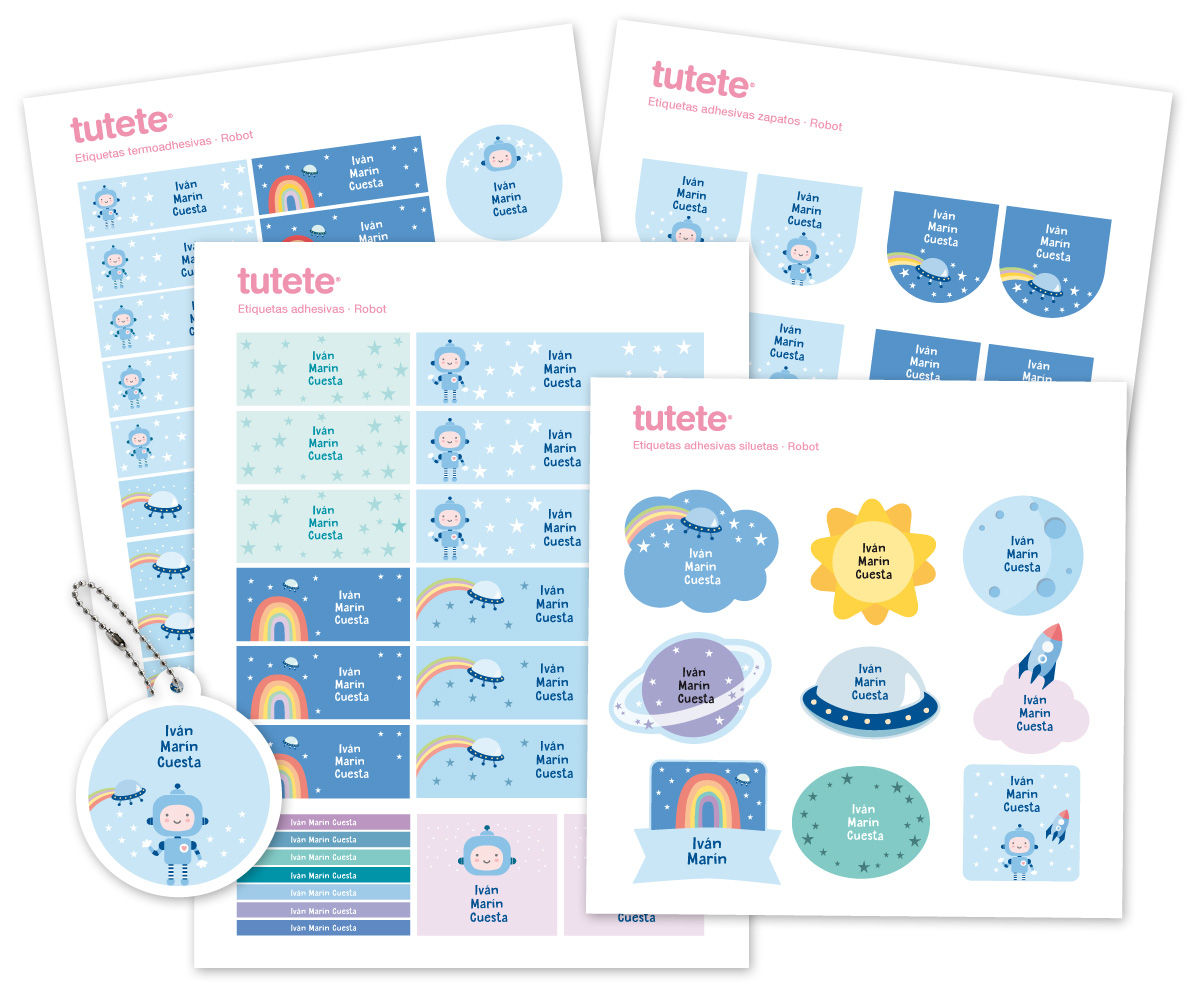 PEGATINAS PARA ZAPATOS ANIMALES DEL BOSQUE