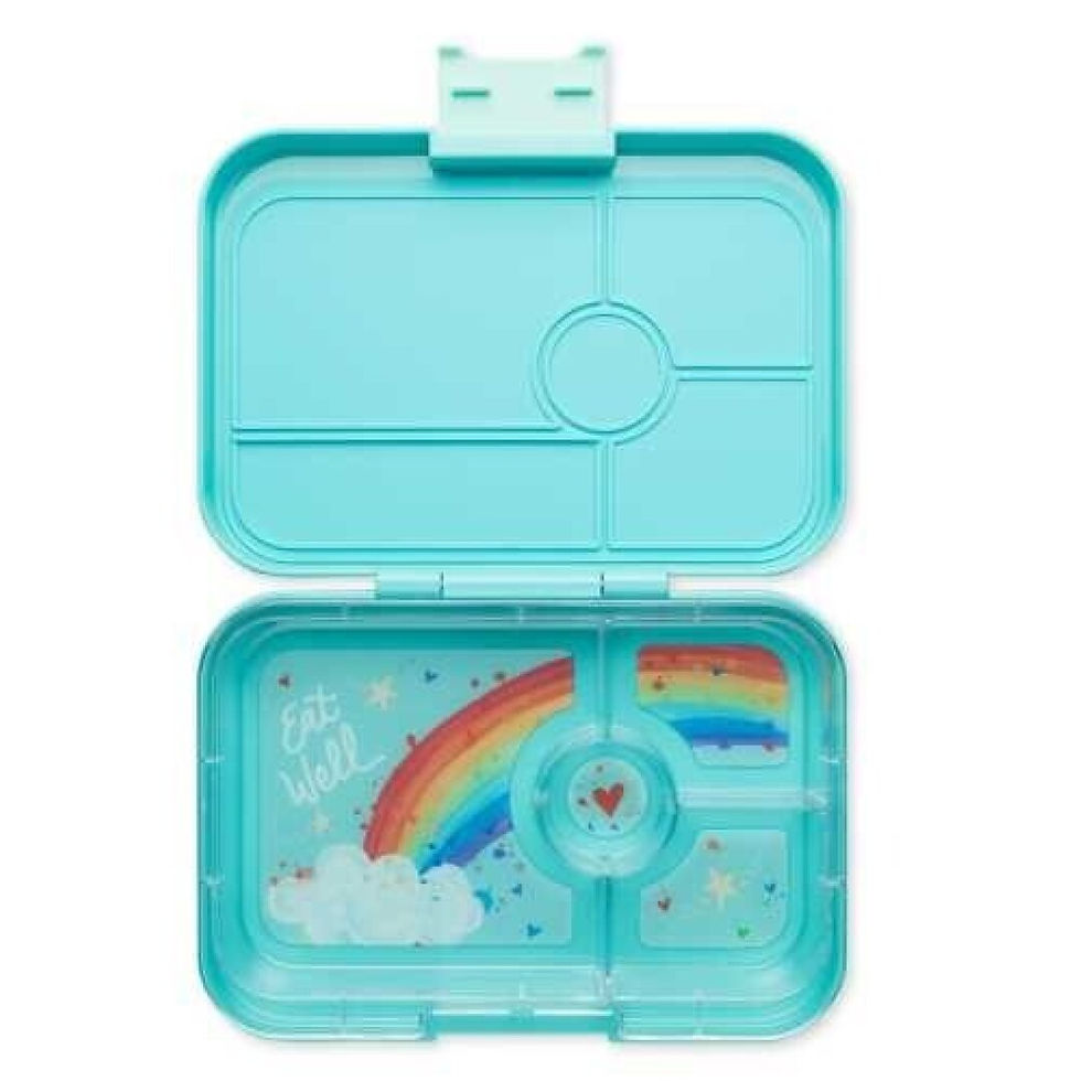 FIAMBRERA YUMBOX 4 COMPARTIMENTOS ANTIBES BLUE + RAINBOW