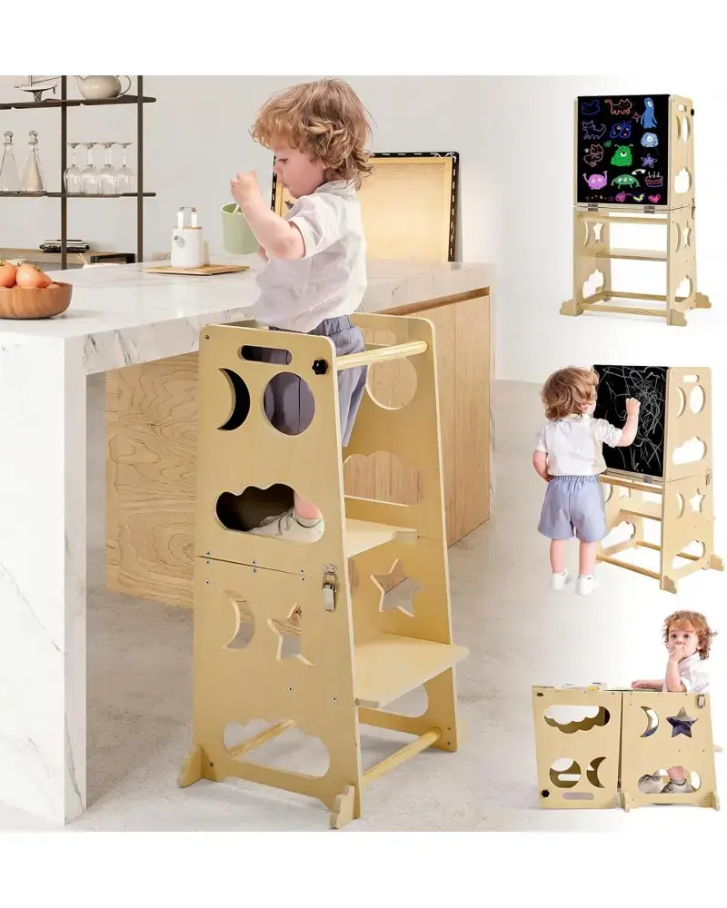 TORRE DE APRENDIZAJE 3 EN 1 BUKY