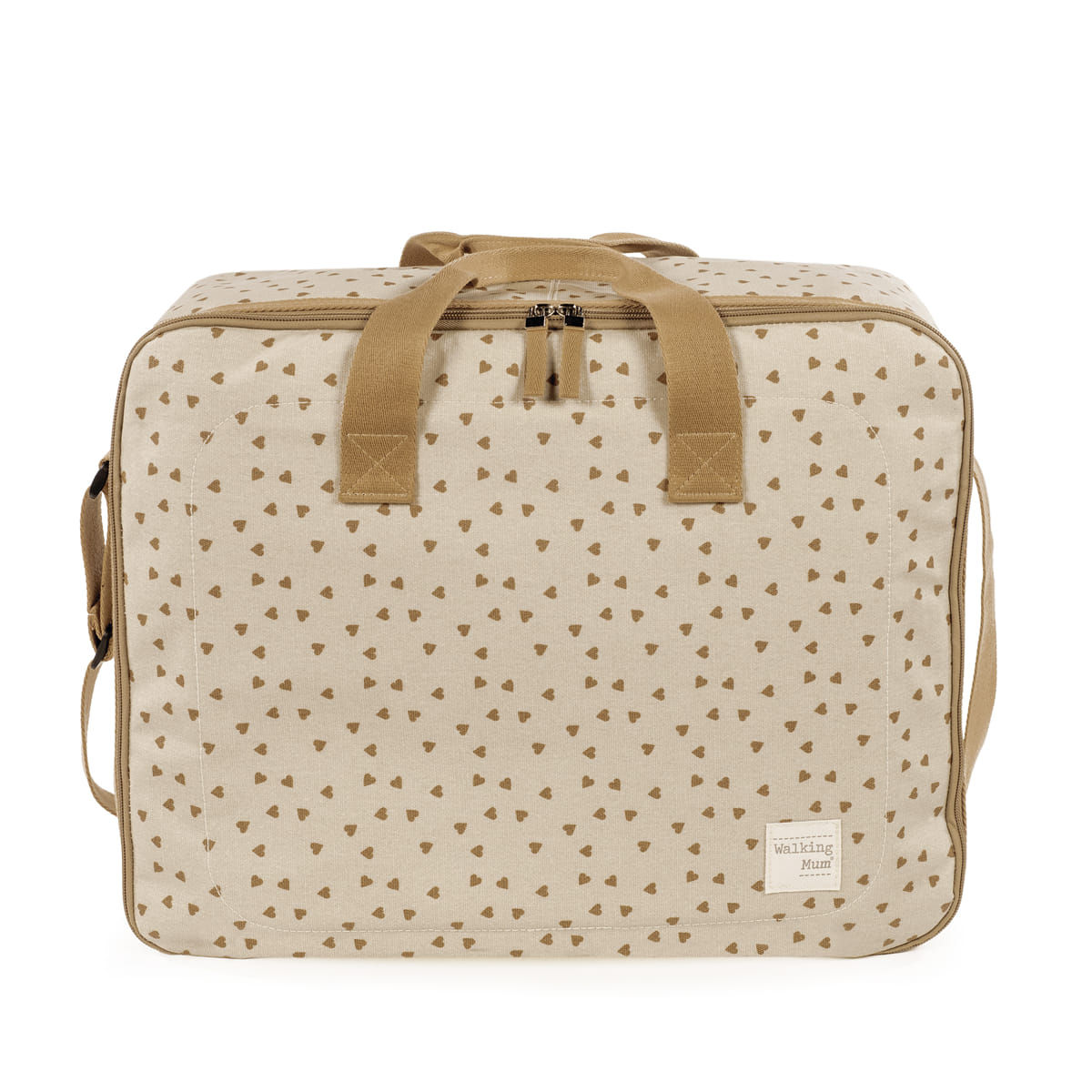 MALETA CORAZONEZ POPPY WALKING MUM CANELA