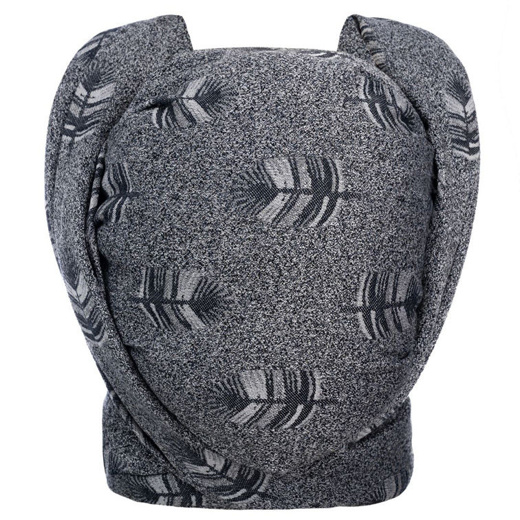 fular porteo zaffiro be closer plumas