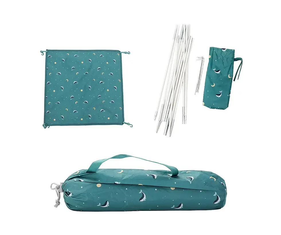 Miniatura: CARPA CON PROTECTOR ANTIMOSQUITOS WHALE TEAL MONNEKA