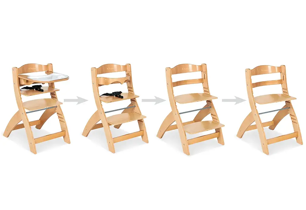 Miniatura: trona evolutiva de madera thilo pinolino