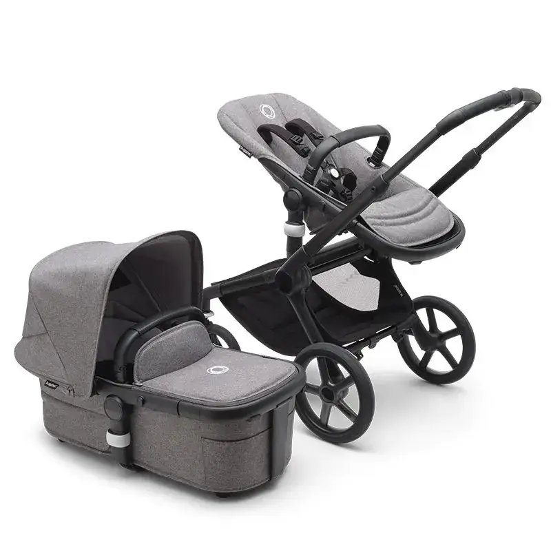 Miniatura: cochecito bugaboo fox 5 grey melange